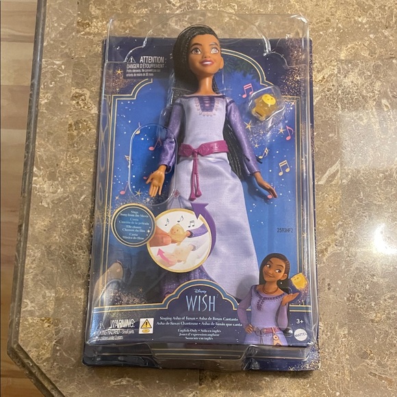 Disney Other - Disney Wish Asha Singing Doll with star